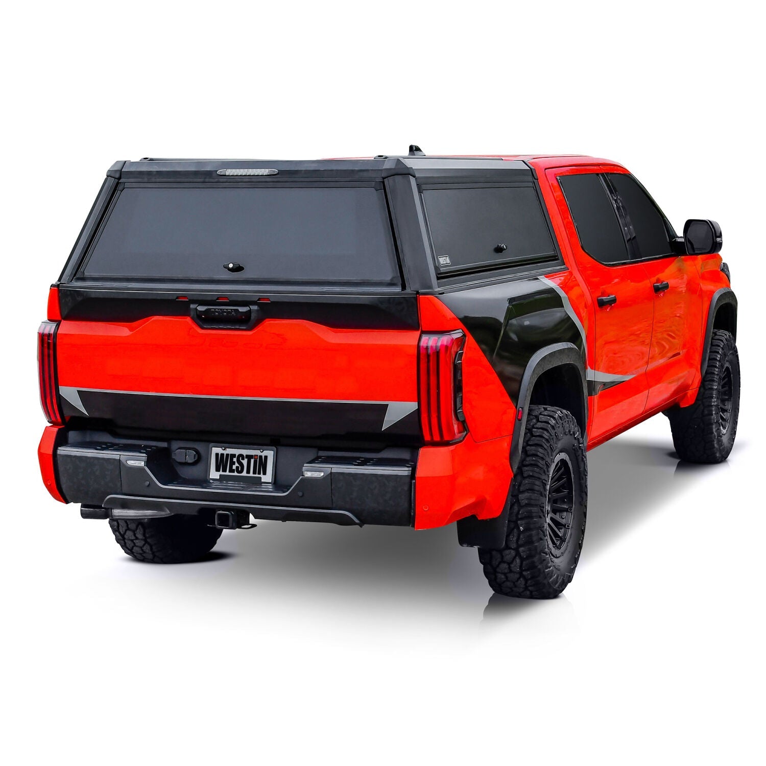 Toyota Tundra 3rd Gen 2022-2026, Westin EXP Truck Cap With Sliding Front Glass, 66.7in Bed, view 13