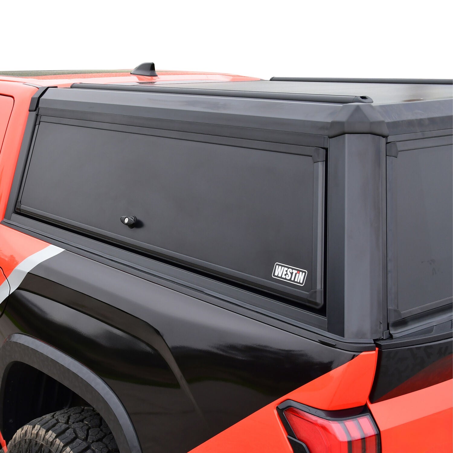 Toyota Tundra 3rd Gen 2022-2026, Westin EXP Truck Cap With Sliding Front Glass, 66.7in Bed, view 15