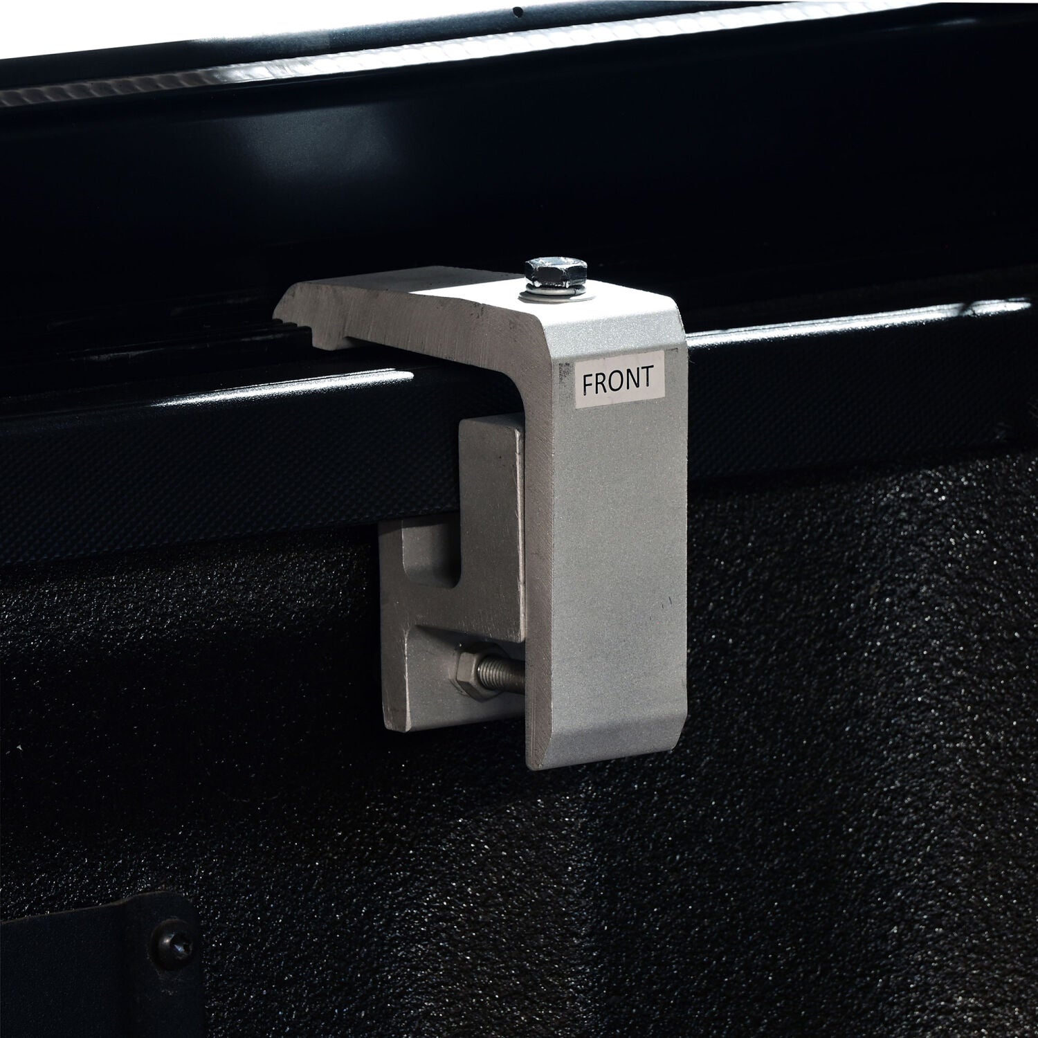 Ford F-250/F-350 Super Duty 2023-2026, Westin EXP Truck Cap with Sliding Front Glass, 81.9in Bed, Matte Black, view 16