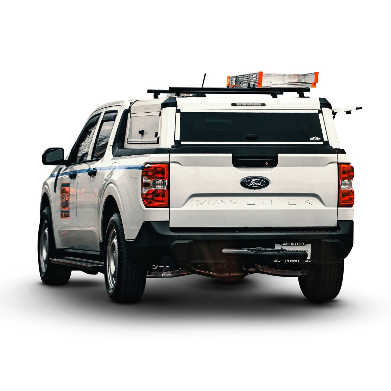 Ford Maverick 2022-2026, Westin EXP Truck Cap, Lo-Top, view 6