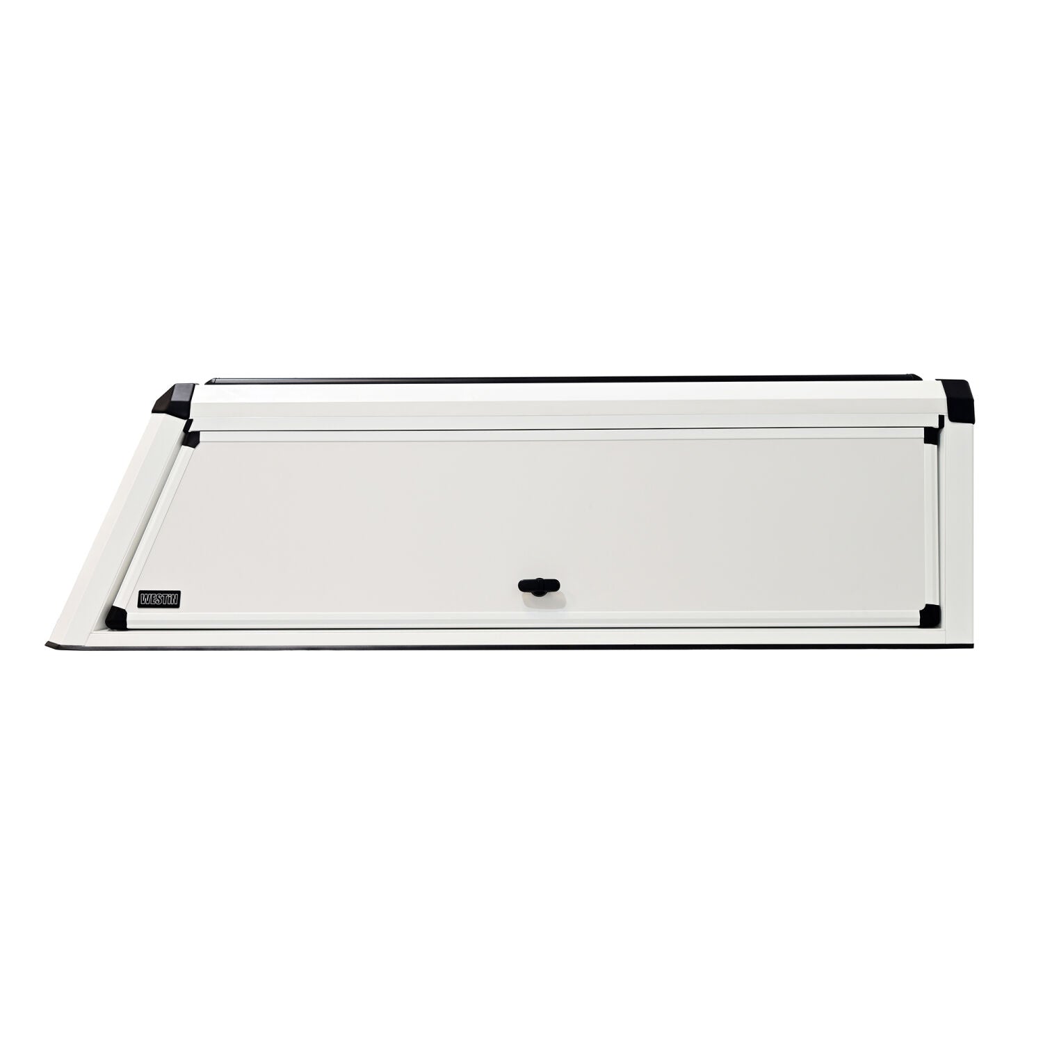 Ford F-150 2015-2026, Westin EXP Truck Cap with Sliding Front Glass, 78.9in Bed, White, view 9
