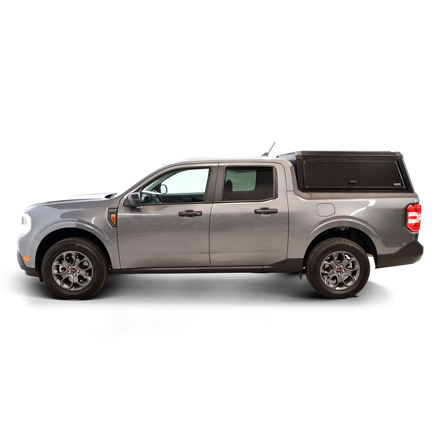 Ford Maverick 2022-2026, Westin EXP Truck Cap Hi-Top with Solid Front Glass, Matte Black, view 13