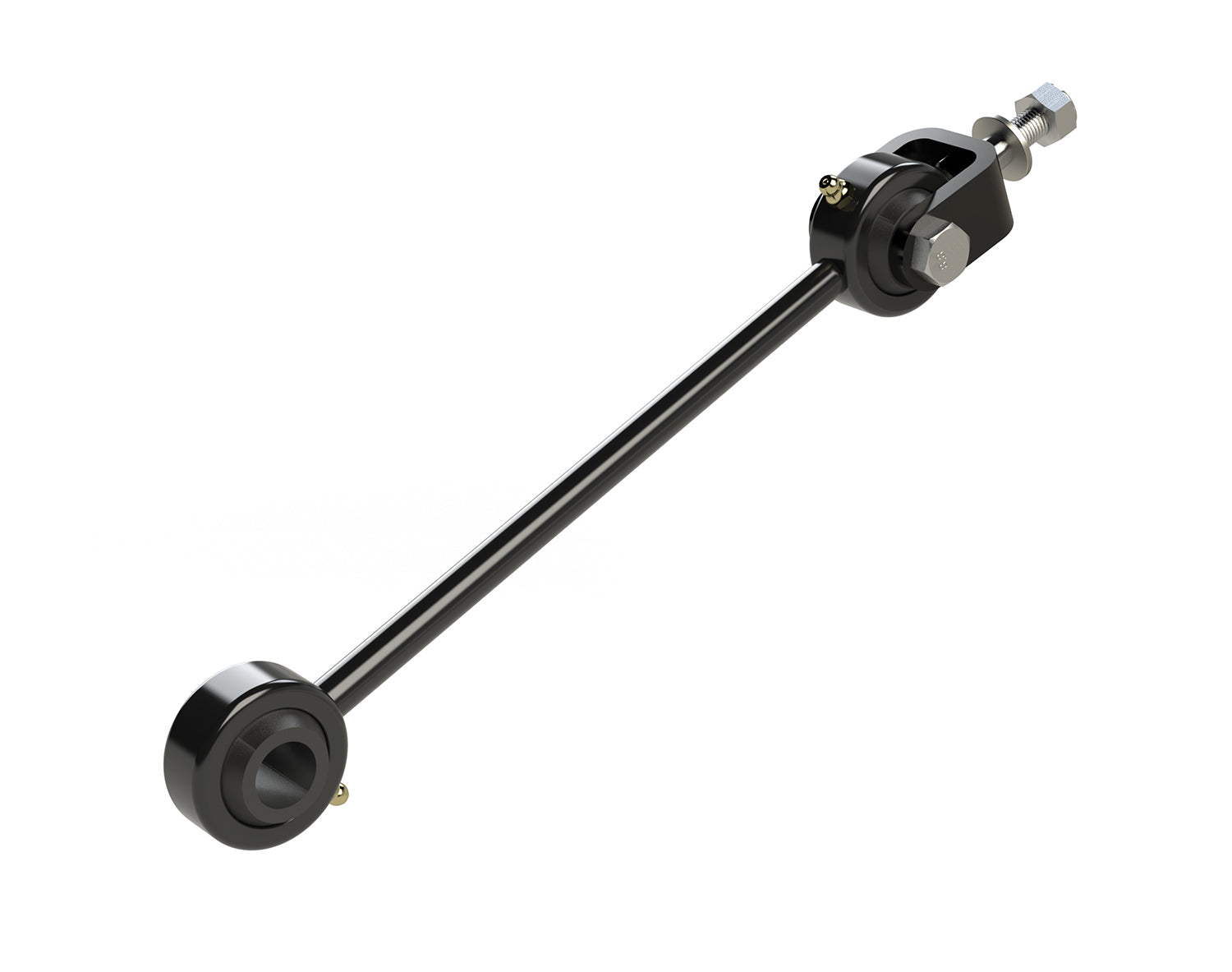 Jeep Wrangler TJ 1997-2006, TeraFlex 10in Front Sway Bar Link with U-Bracket Stud and Grease Zerk, 3-6in Lift, view 2