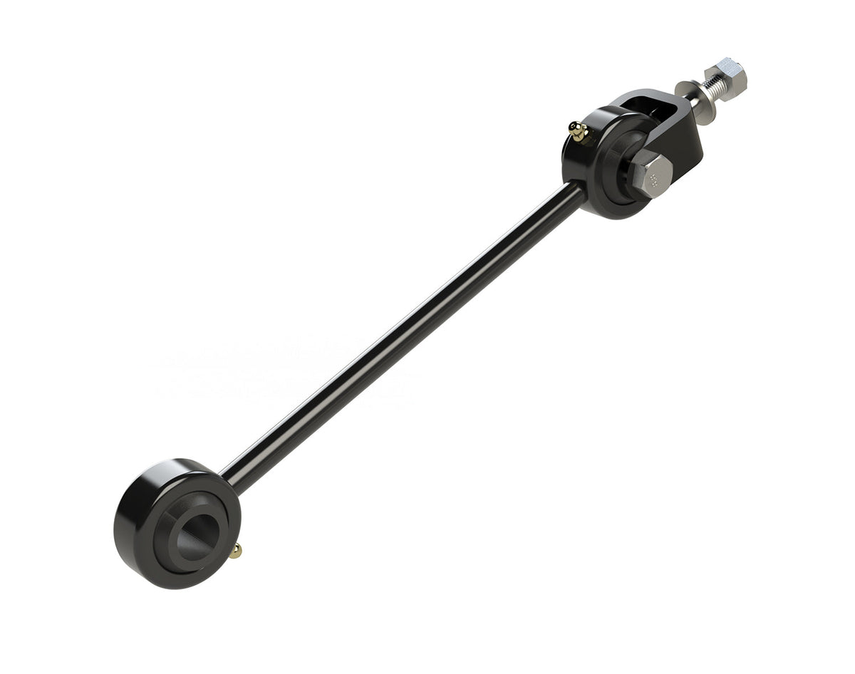 Jeep Wrangler TJ 1997-2006, TeraFlex 10in Front Sway Bar Link with U-Bracket Stud and Grease Zerk, 3-6in Lift, view 2