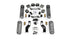 Jeep Wrangler JK/JL 2-Door 2007-2026, TeraFlex 4.5in Sport ST4 Suspension System, No Shocks