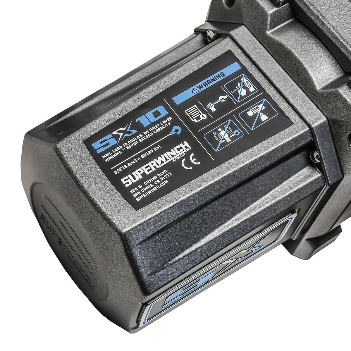 Superwinch SX10 Winch, 10,000 lb, 12V DC, view 12