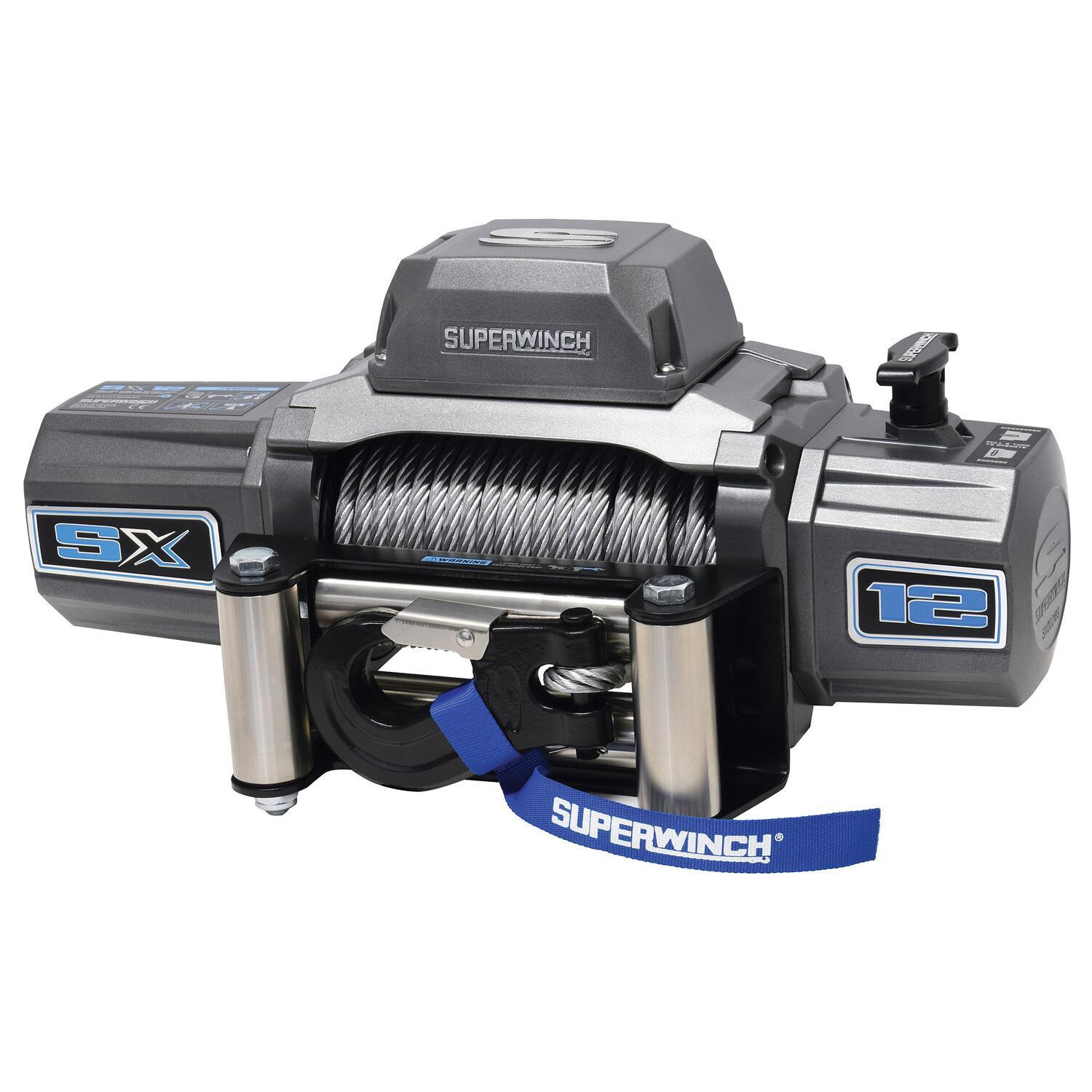 Superwinch SX12 Winch, 12,000 lb, 12V DC, view 2
