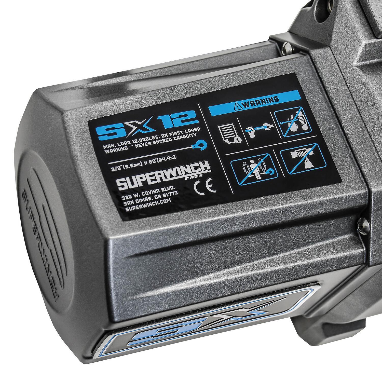 Superwinch SX12 Winch, 12,000 lb, 12V DC, view 27