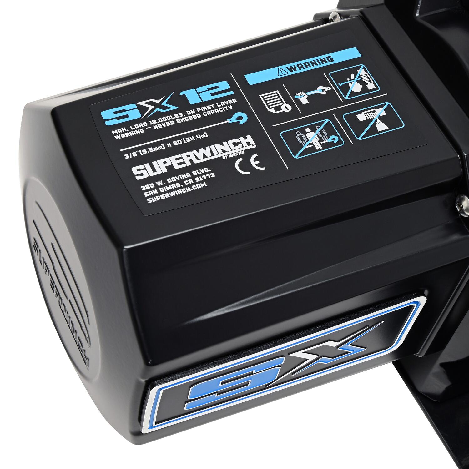Superwinch SX12 Winch, 12,000 lb, 12V DC, view 41