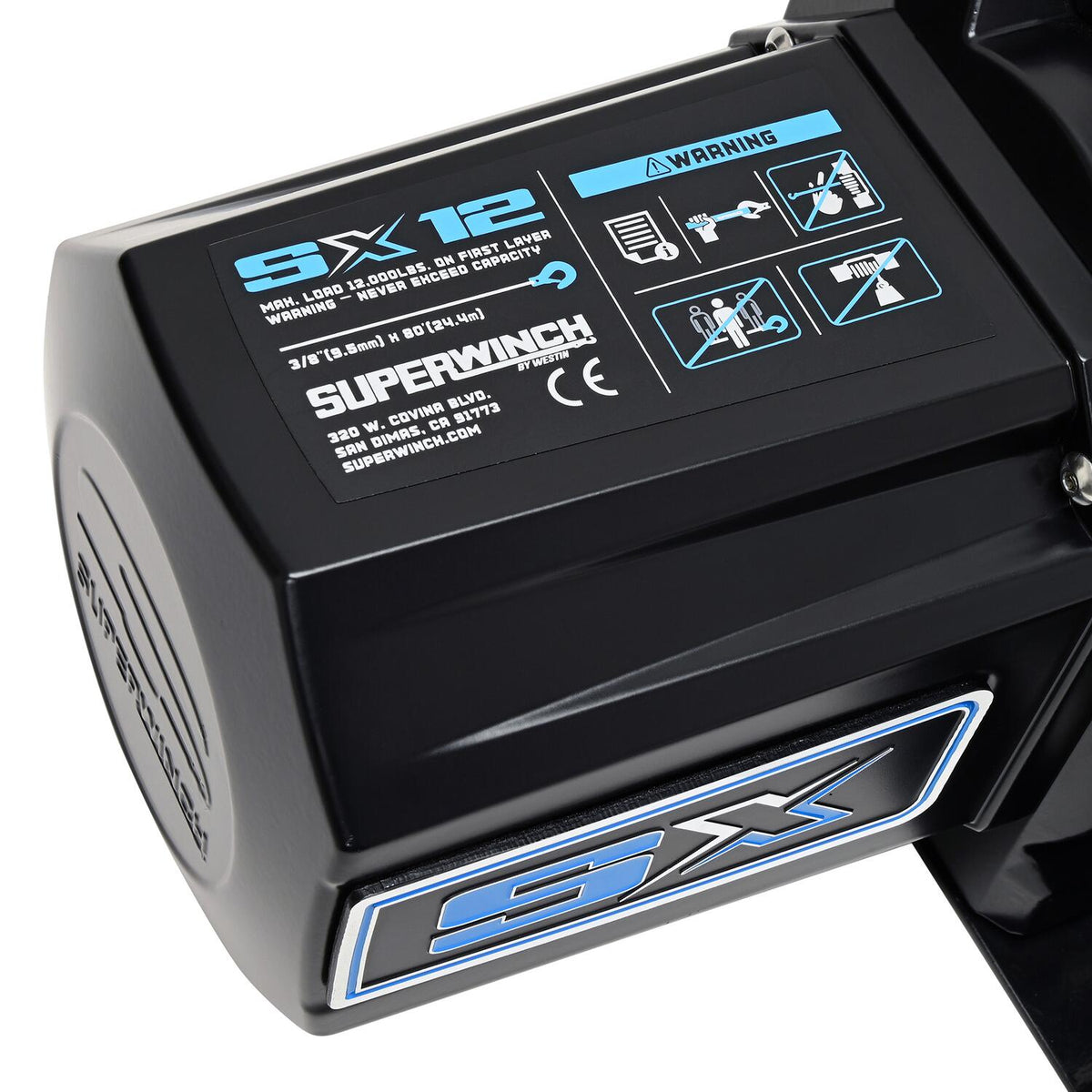 Superwinch SX12 Winch, 12,000 lb, 12V DC, view 41