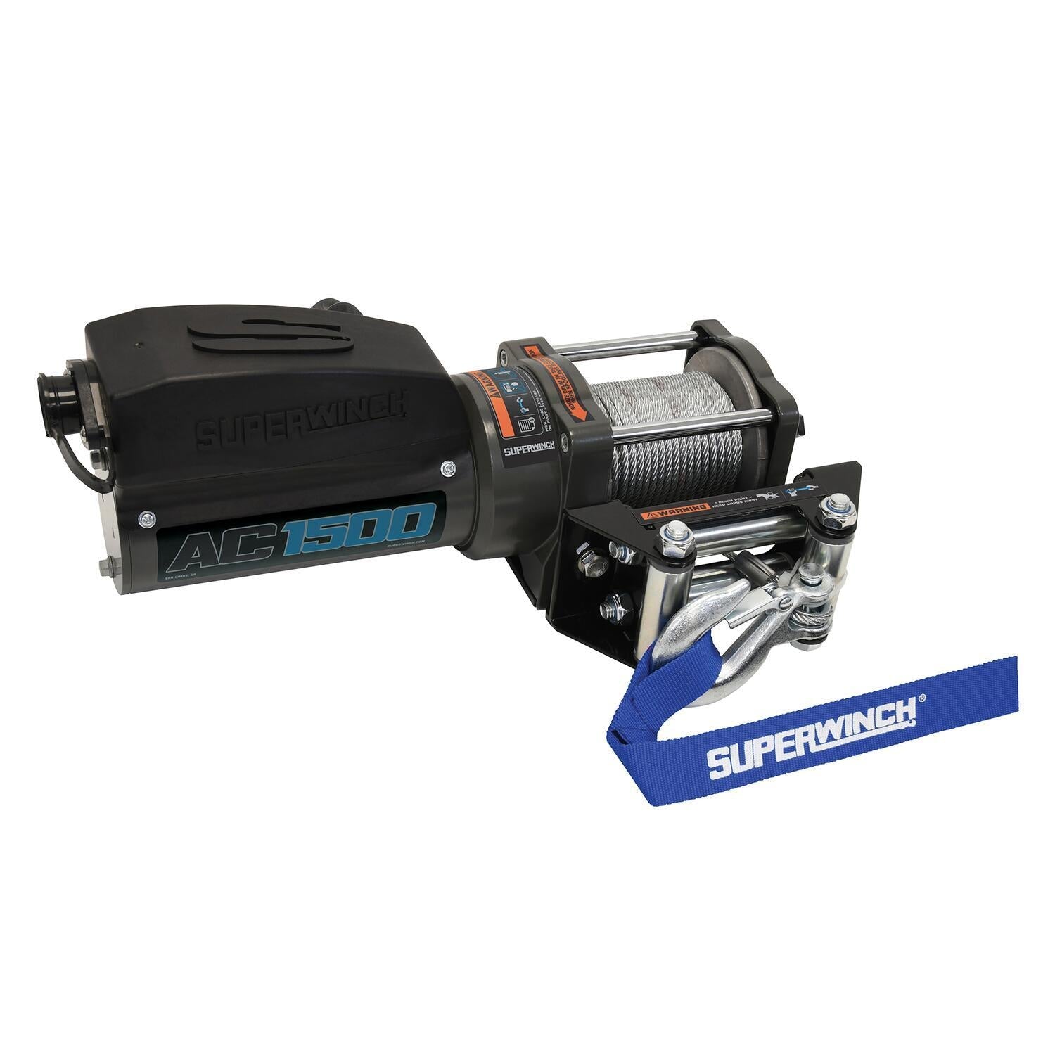 Superwinch AC 1500 Winch, 1,500 lb, 120V AC, view 3