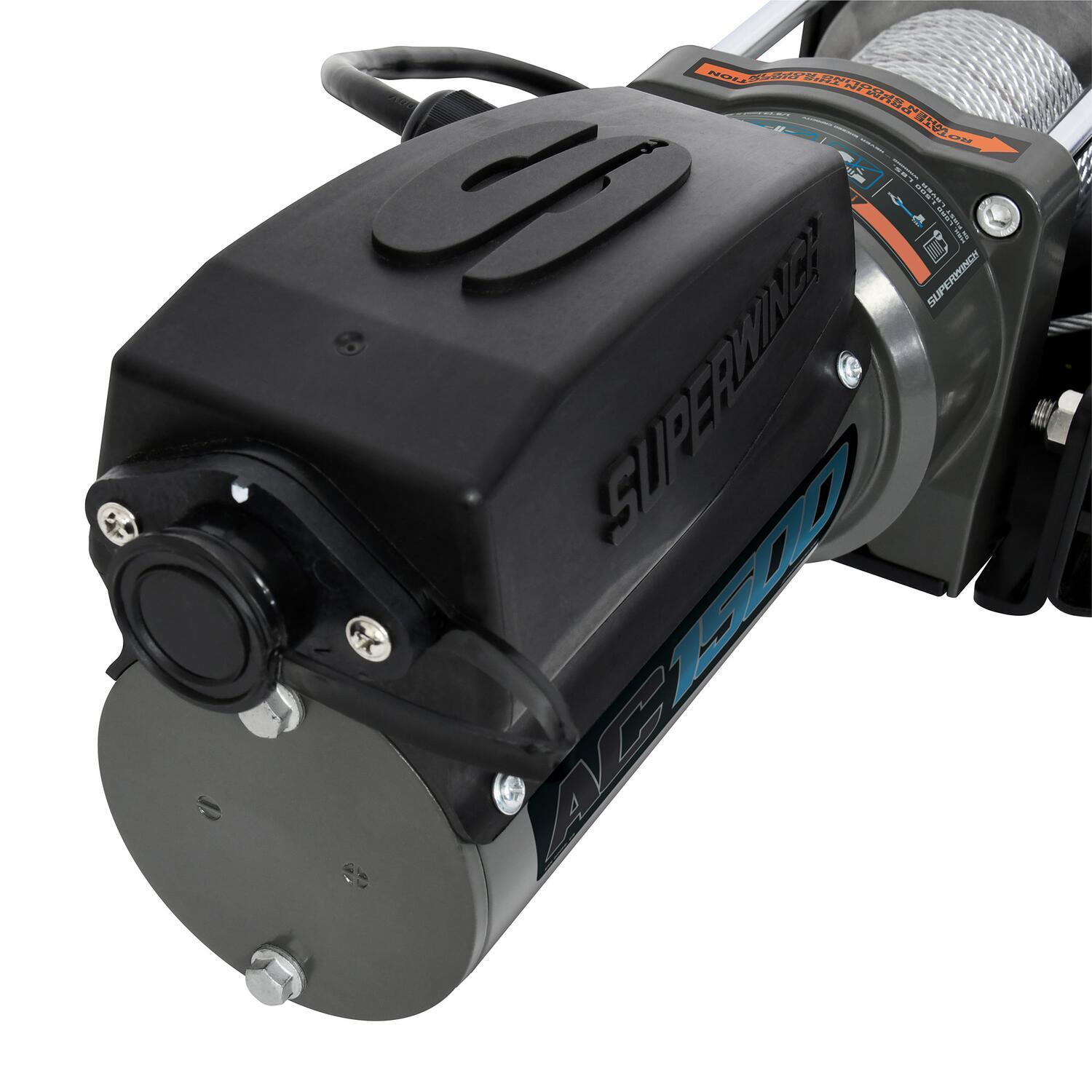 Superwinch AC 1500 Winch, 1,500 lb, 120V AC, view 6