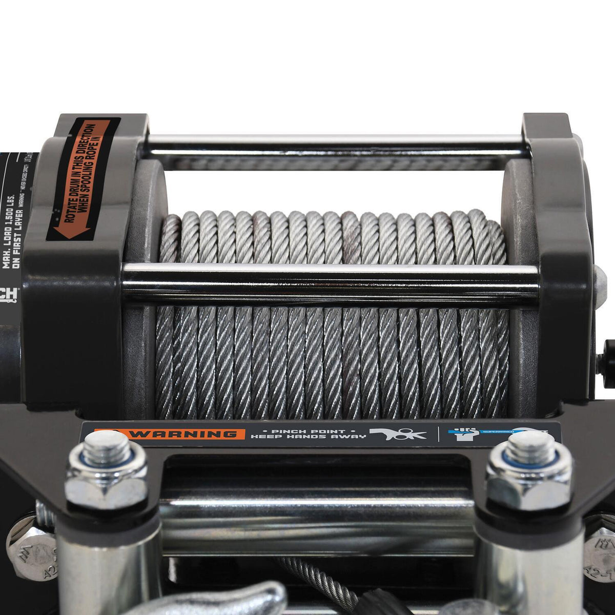 Superwinch AC 1500 Winch, 1,500 lb, 120V AC, view 7