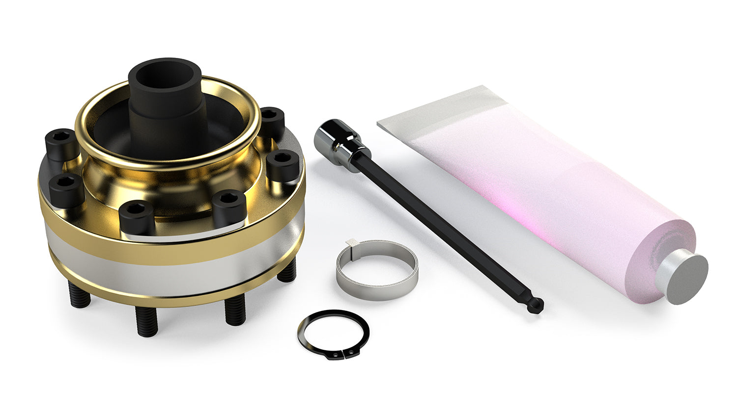 Jeep Wrangler JL 2018-2026 & Gladiator JT 2020-2026, TeraFlex Factory Replacement High-Angle Rzeppa CV Joint Kit