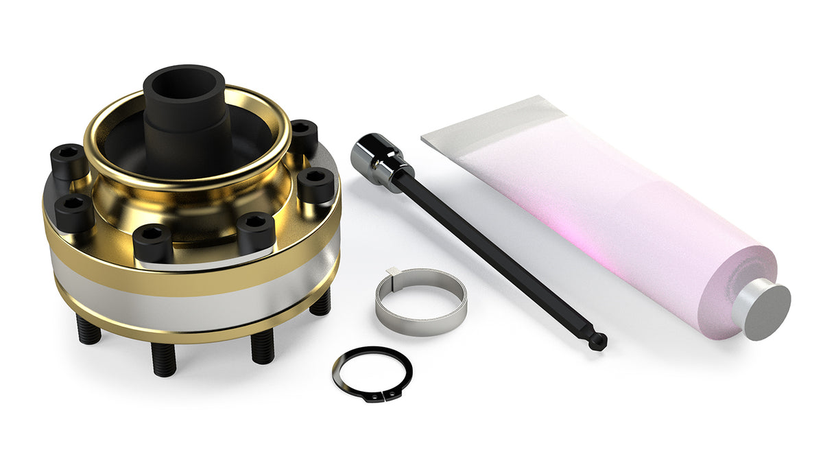 Jeep Wrangler JL 2018-2026 & Gladiator JT 2020-2026, TeraFlex Factory Replacement High-Angle Rzeppa CV Joint Kit