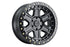 Toyota 4Runner/Tacoma/Tundra Black Rhino Reno Wheel, 17x9 6x139.7 0mm - Matte Black