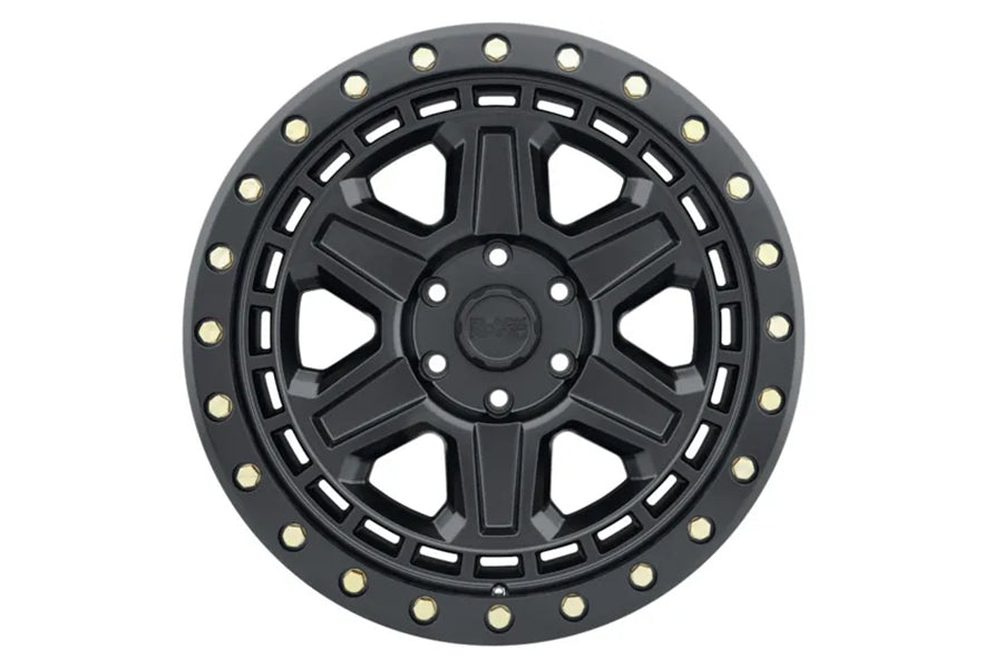Toyota 4Runner/Tacoma/Tundra Black Rhino Reno Wheel, 17x9 6x139.7 0mm - Matte Black