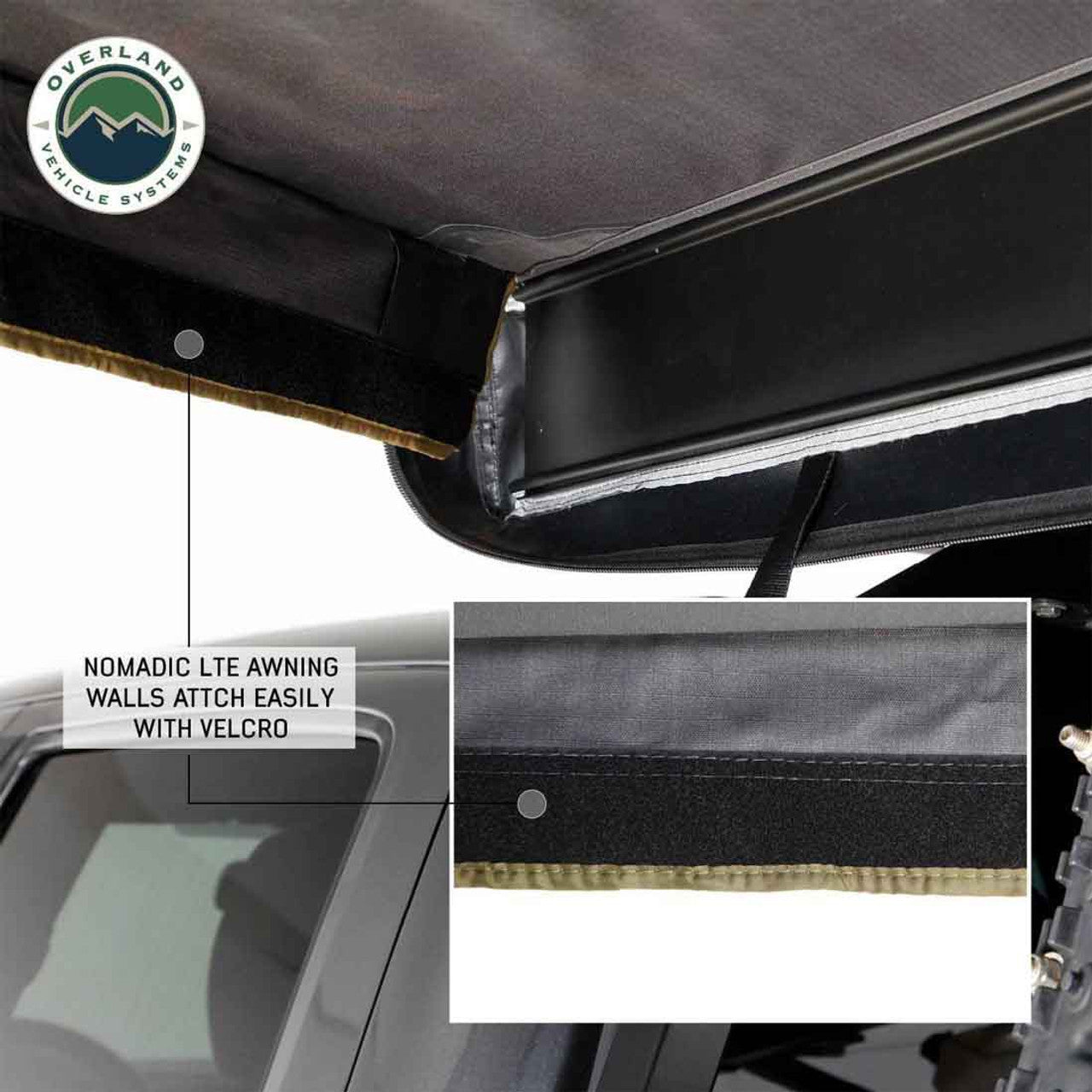 Overland Vehicle Systems Walls for Nomadic 270LTE Awning