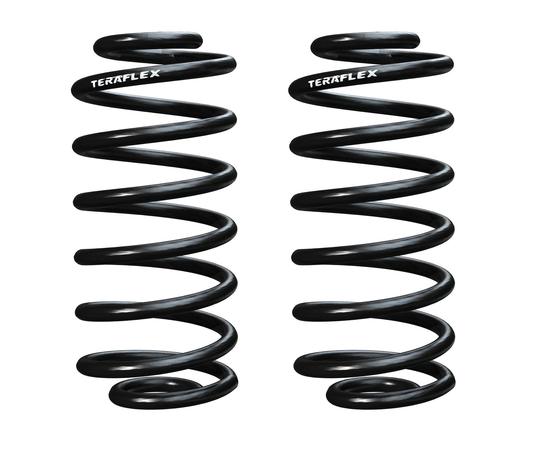 Jeep Wrangler TJ 1997-2002, TeraFlex 4in Lift Coil Spring Pair, view 2