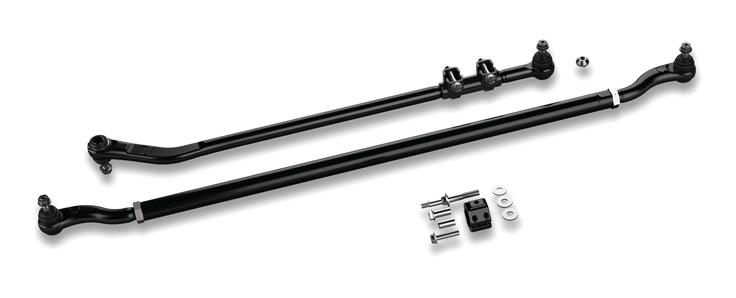 Jeep Wrangler JK 2007-2018, TeraFlex HD Chromoly Tie Rod Kit and HD Forged Drag Link Flip Kit, 4-6in Lift