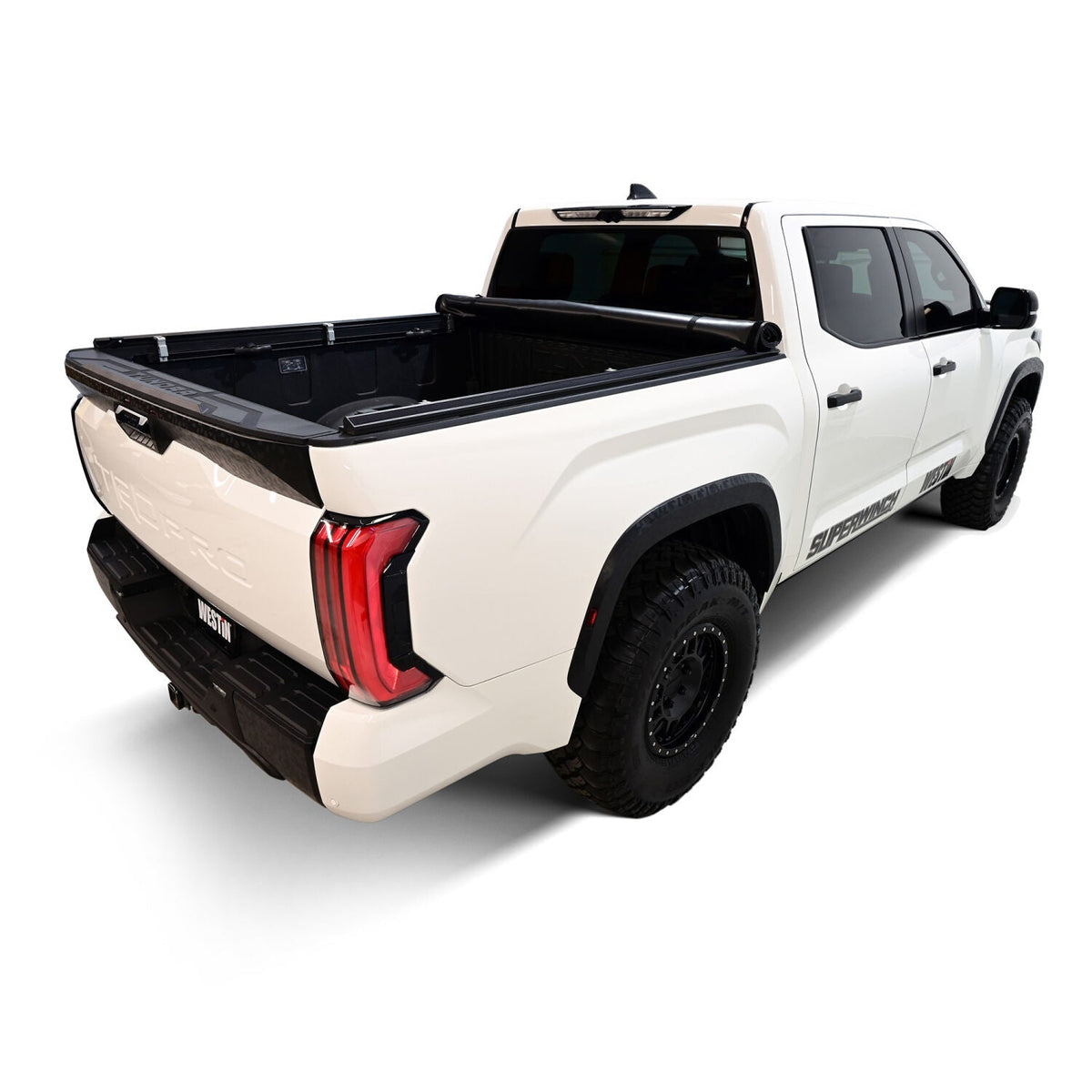 Toyota Tundra 3rd Gen 2022-2026, Westin Soft Roll-Up Tonneau Cover, 66.7in Bed, view 12