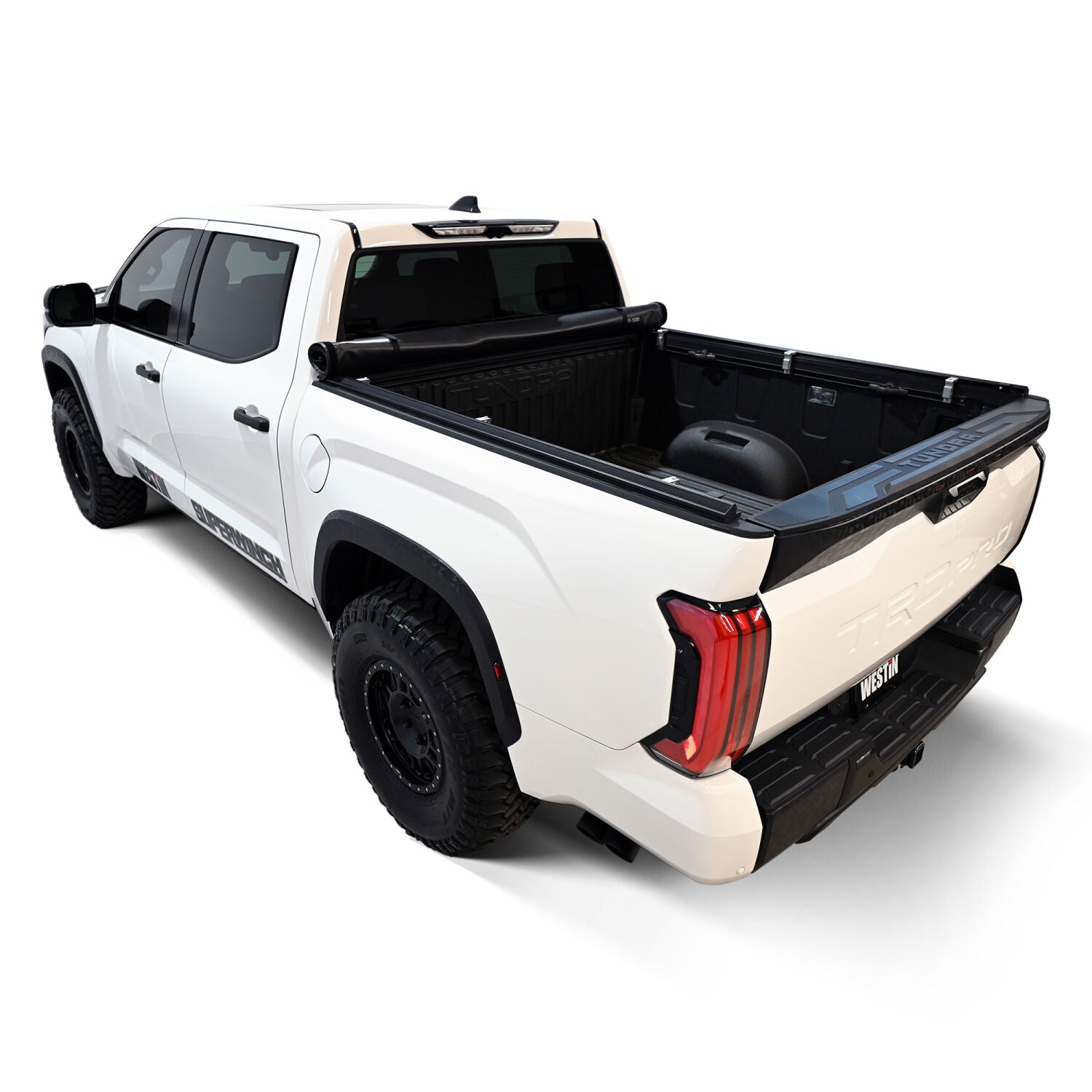 Toyota Tundra 3rd Gen 2022-2026, Westin Soft Roll-Up Tonneau Cover, 66.7in Bed, view 18