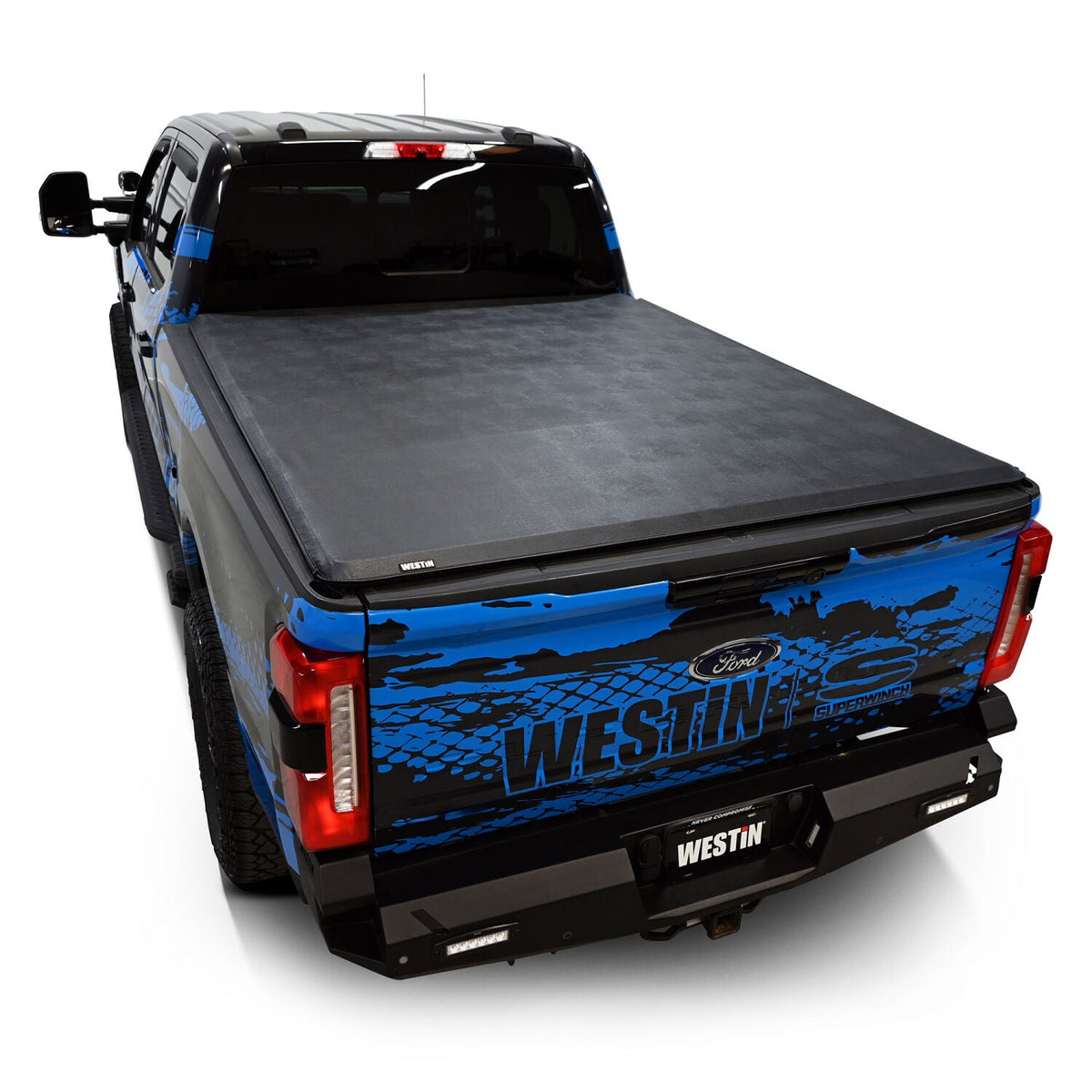 Ford F-250/F-350 Super Duty 2017-2026, Westin Soft Roll-Up Tonneau Cover, 81.9in Bed, view 18