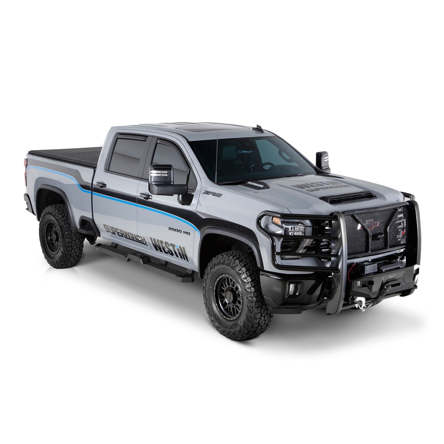 Chevrolet Silverado 2500 HD/3500 HD & GMC Sierra 2500 HD/3500 HD 2020-2026, Westin Soft Roll-Up Tonneau Cover, 82.2in Bed, view 12