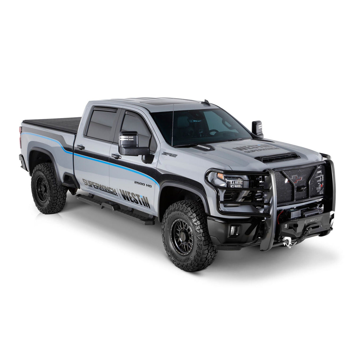 Chevrolet Silverado 2500 HD/3500 HD & GMC Sierra 2500 HD/3500 HD 2020-2026, Westin Soft Roll-Up Tonneau Cover, 82.2in Bed, view 12