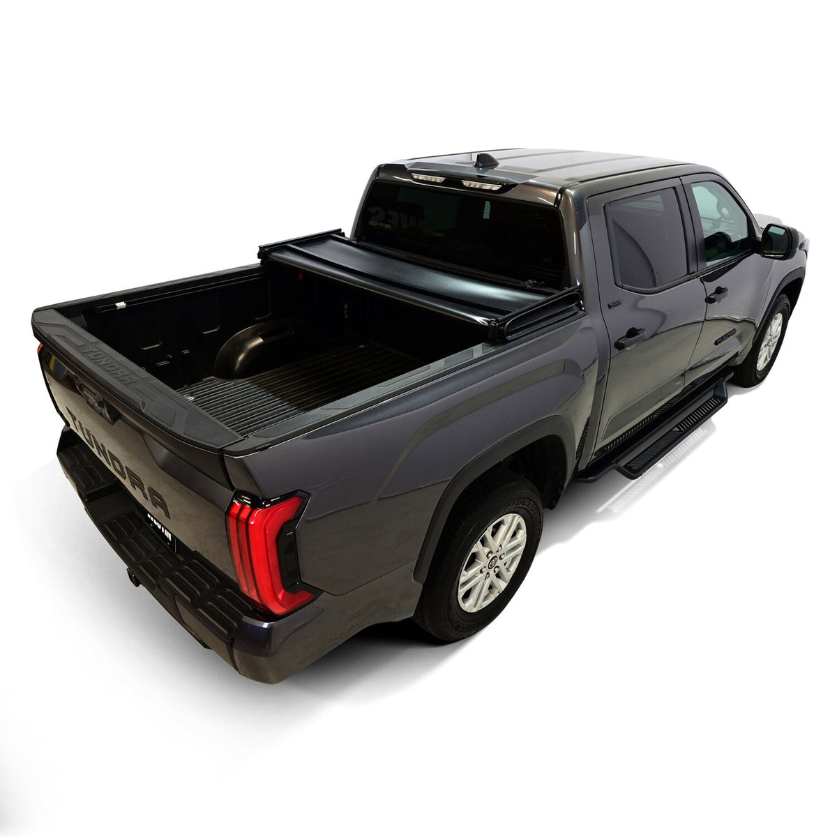 Toyota Tundra 3rd Gen 2022-2026, Westin Soft Tri-Fold Tonneau Cover, 66.7in Bed, view 14