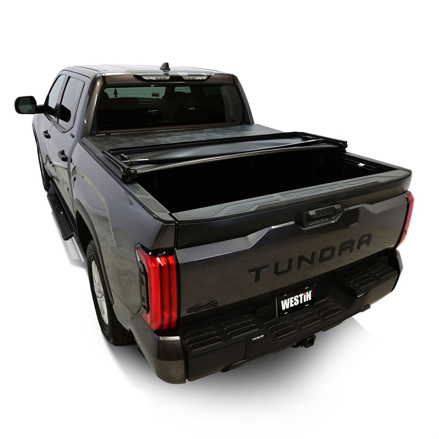 Toyota Tundra 3rd Gen 2022-2026, Westin Soft Tri-Fold Tonneau Cover, 66.7in Bed, view 18