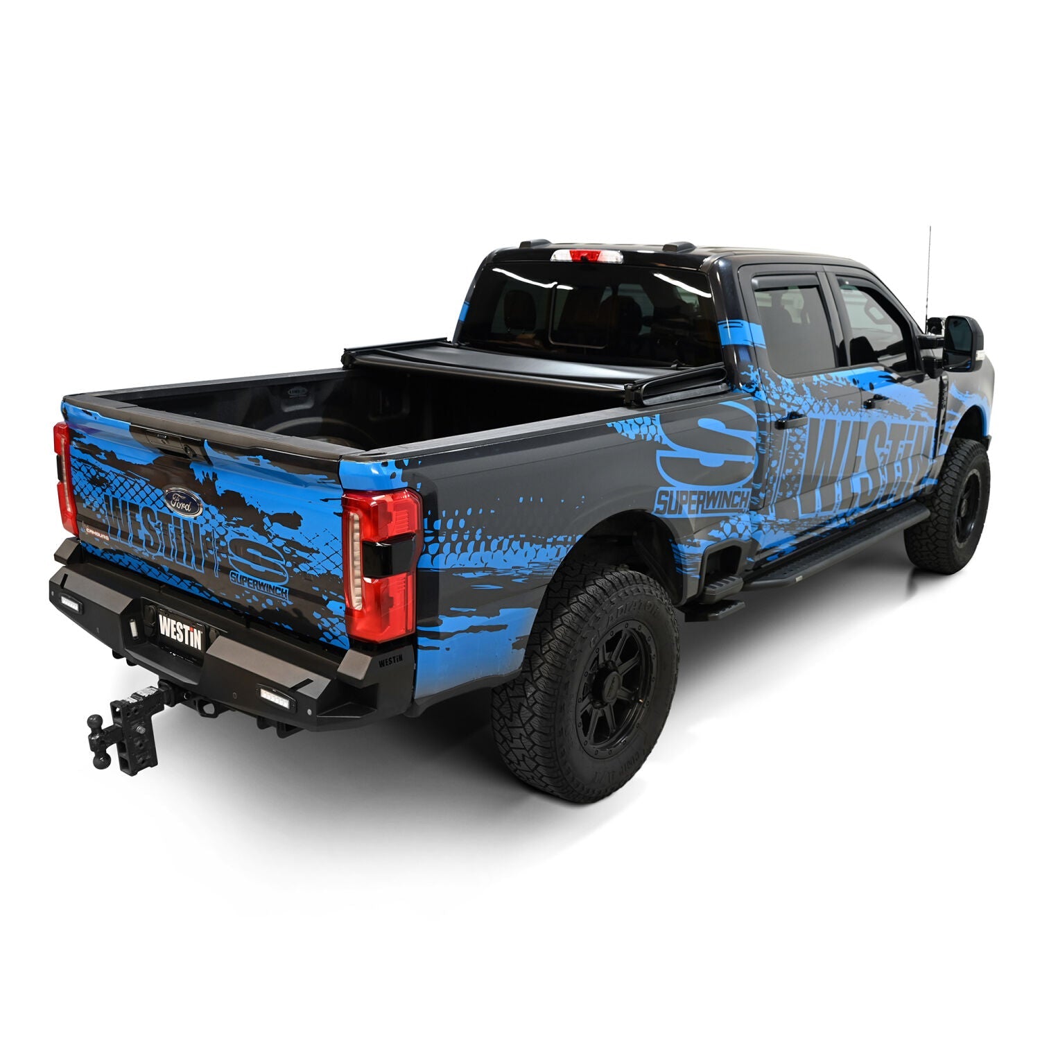 Ford F-250/F-350 Super Duty 2017-2026, Westin Soft Tri-Fold Tonneau Cover, 81.9in Bed, view 13