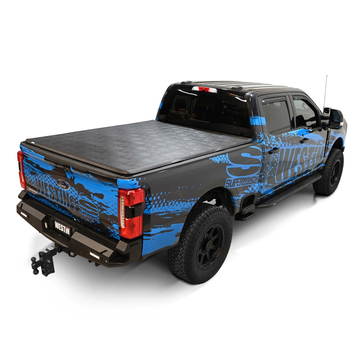 Ford F-250/F-350 Super Duty 2017-2026, Westin Soft Tri-Fold Tonneau Cover, 81.9in Bed
