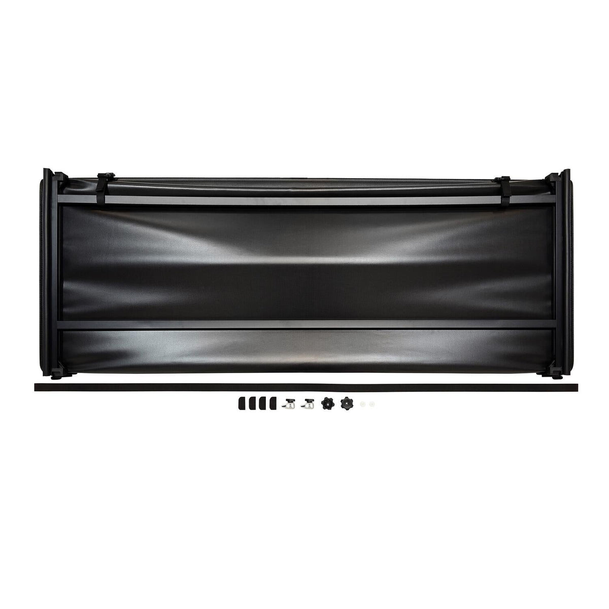 Toyota Tacoma 4th Gen 2024-2026, Westin Soft Tri-Fold Tonneau Cover, 73.5in Bed, Black, view 7