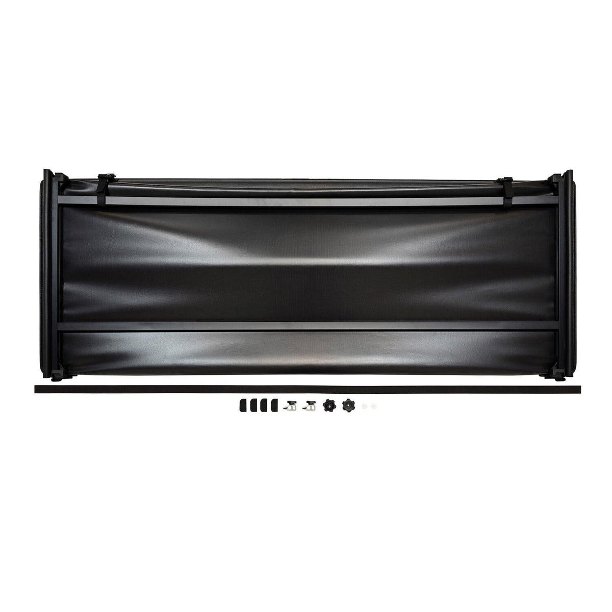 Chevrolet Silverado 1500 & GMC Sierra 1500 2007-2013, Westin Soft Tri-Fold Tonneau Cover, 69.3in Bed, Black, view 7