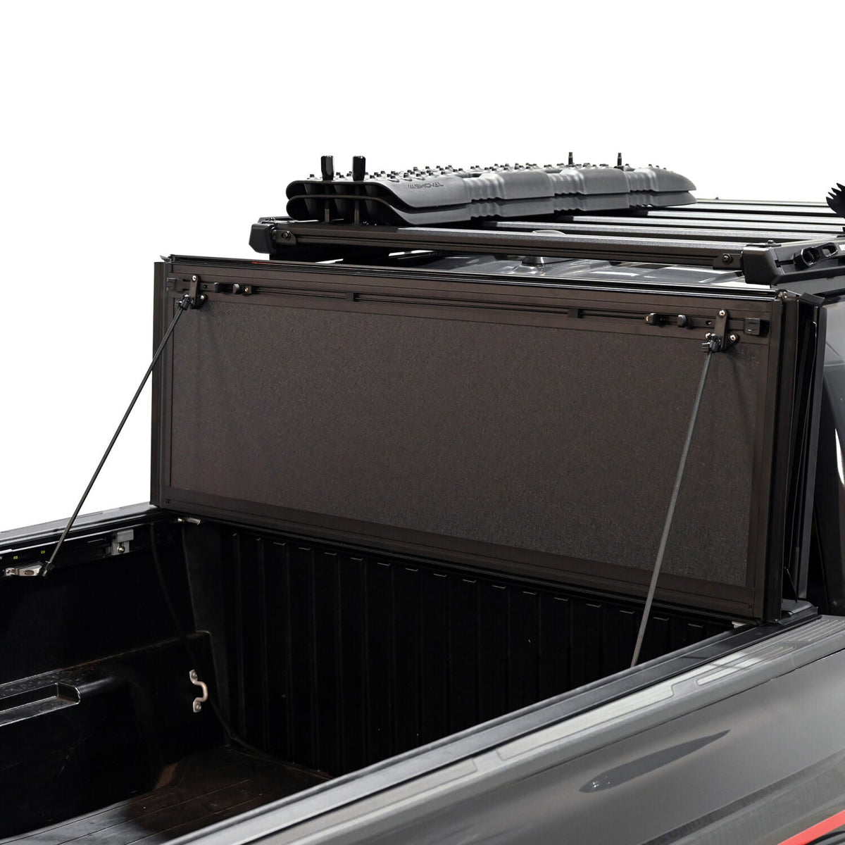 Toyota Tacoma 4th Gen 2024-2026, Westin Hard Tri-Fold Tonneau Cover, 60.3in Bed, Black, view 21
