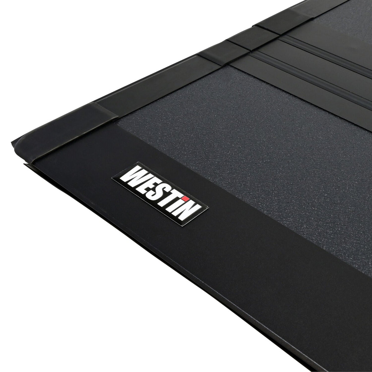 Toyota Tacoma 4th Gen 2024-2026, Westin Hard Tri-Fold Tonneau Cover, 73.5in Bed, Black, view 10