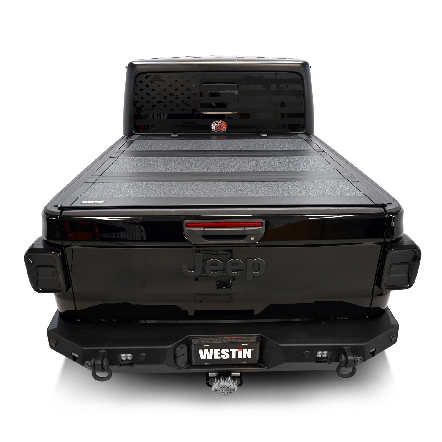 Jeep Gladiator JT 2020-2026, Westin Hard Tri-Fold Tonneau Cover, view 14