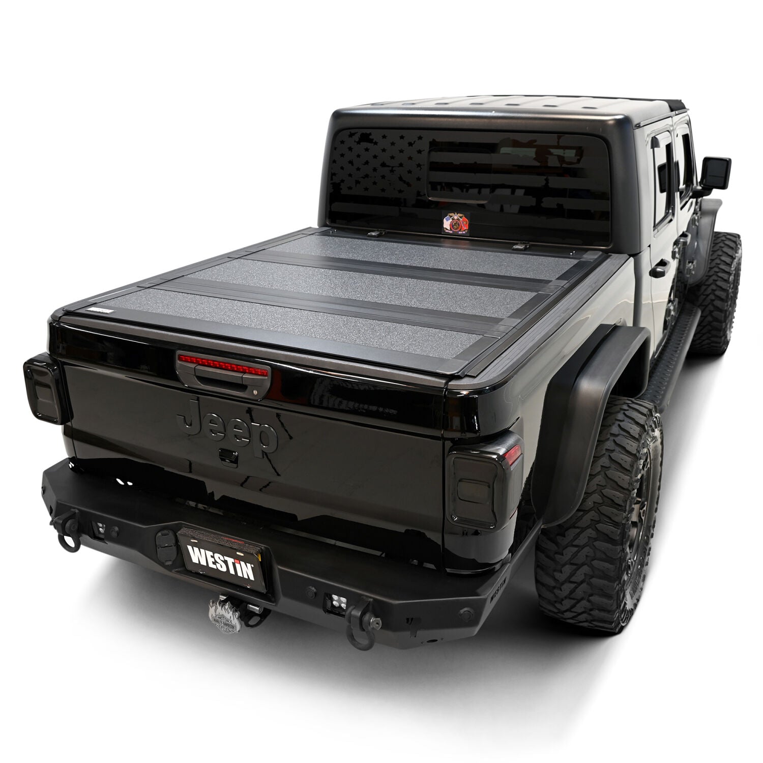 Jeep Gladiator JT 2020-2026, Westin Hard Tri-Fold Tonneau Cover, view 15