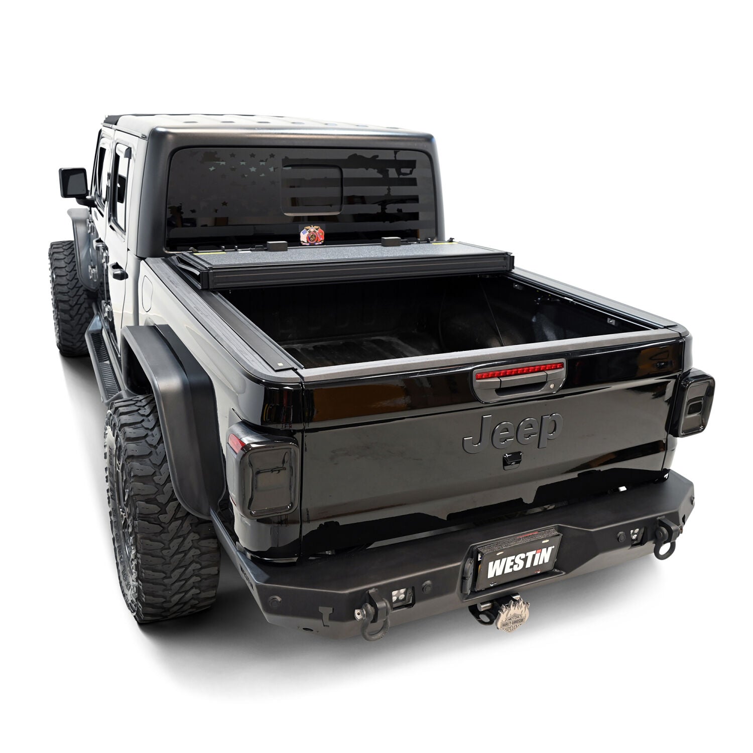 Jeep Gladiator JT 2020-2026, Westin Hard Tri-Fold Tonneau Cover, view 17