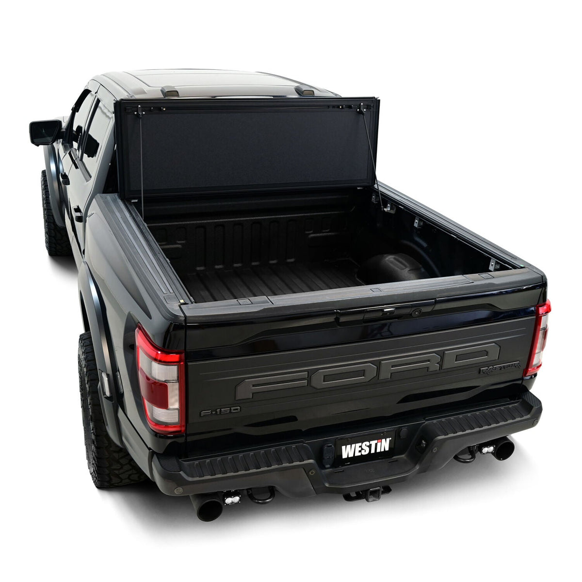 Ford F-150 2015-2026 & F-150 Lightning 2022-2025, Westin Hard Tri-Fold Tonneau Cover, 67.1in Bed, view 4