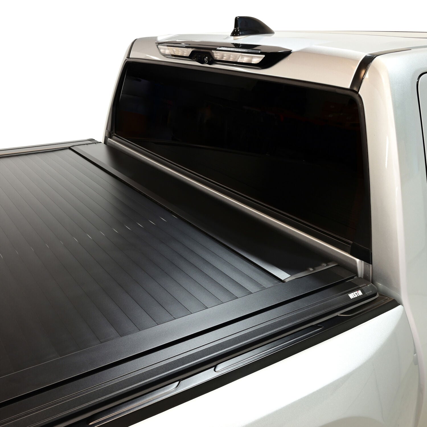 Toyota Tundra 3rd Gen 2022-2026, Westin Electric Retractable Tonneau Cover, 66.7in Bed, view 16