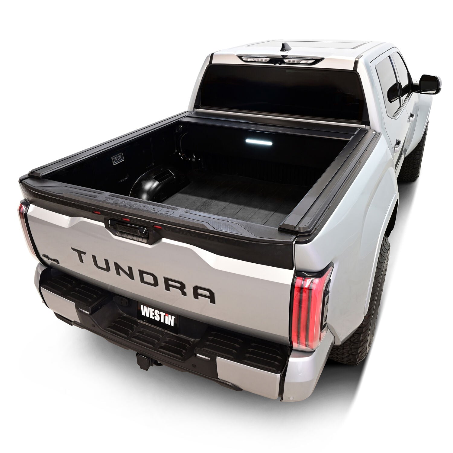 Toyota Tundra 3rd Gen 2022-2026, Westin Electric Retractable Tonneau Cover, 66.7in Bed, view 22