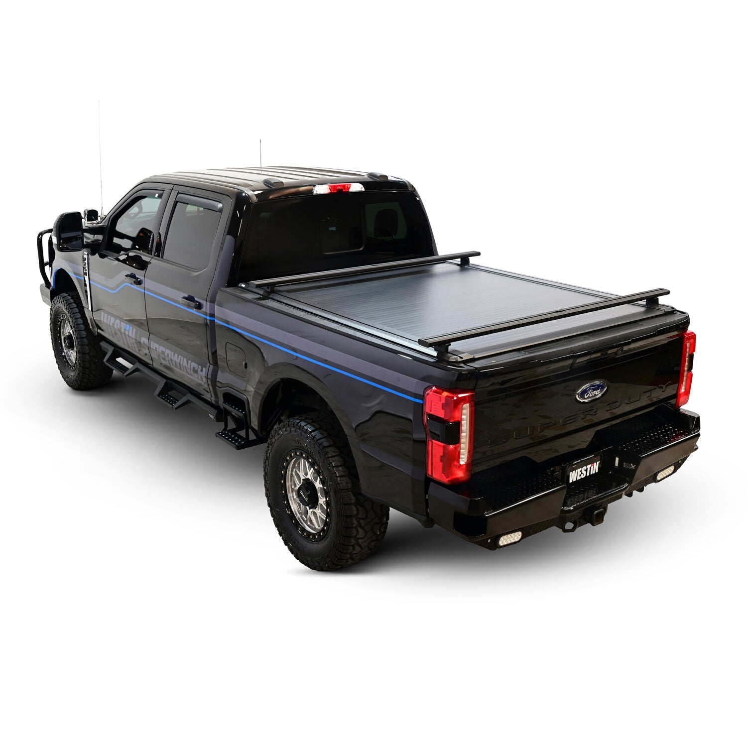 Ford F-250/F-350 Super Duty 2017-2026, Westin Electric Retractable Tonneau Cover, 81.9in Bed, view 12