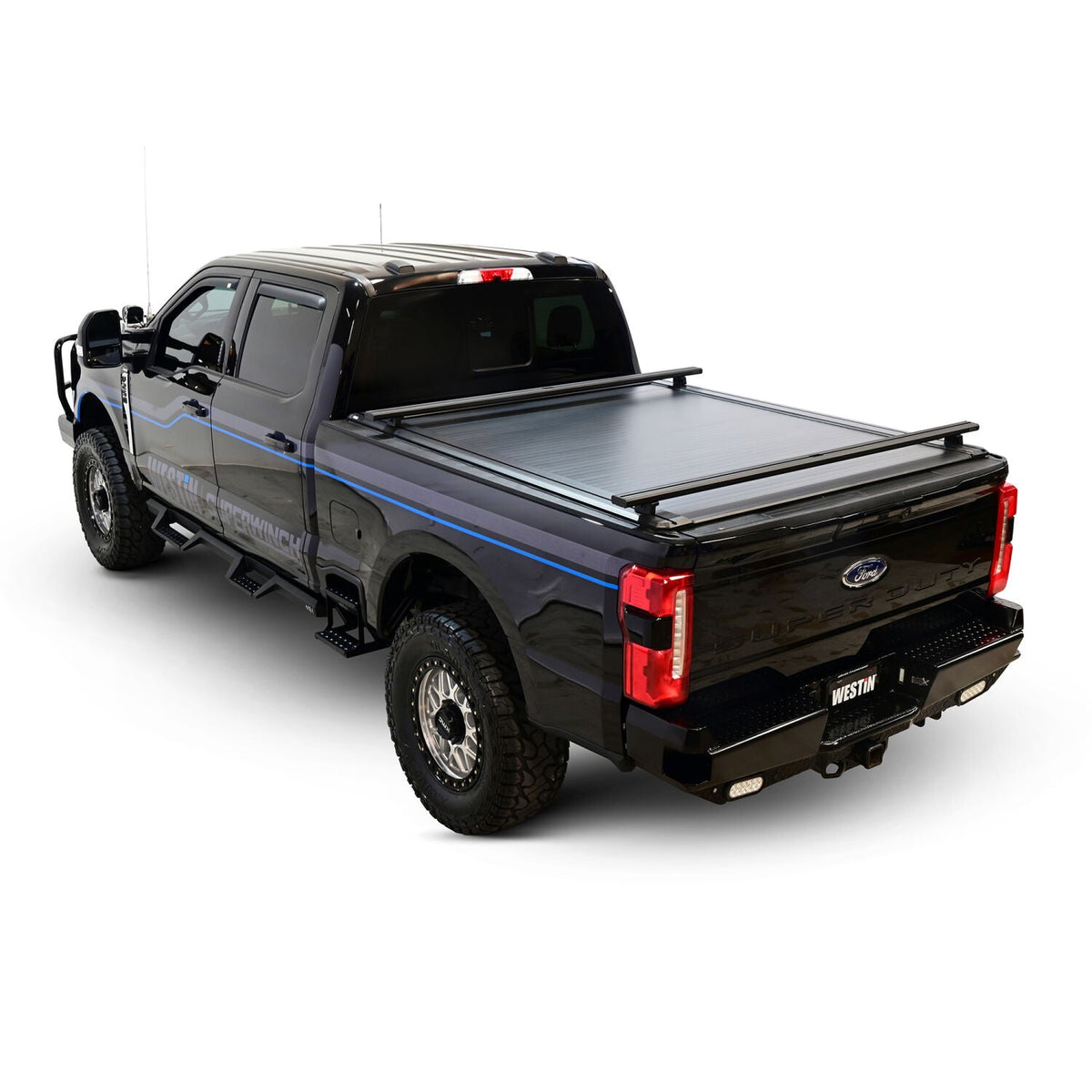 Ford F-250/F-350 Super Duty 2017-2026, Westin Electric Retractable Tonneau Cover, 81.9in Bed, view 12
