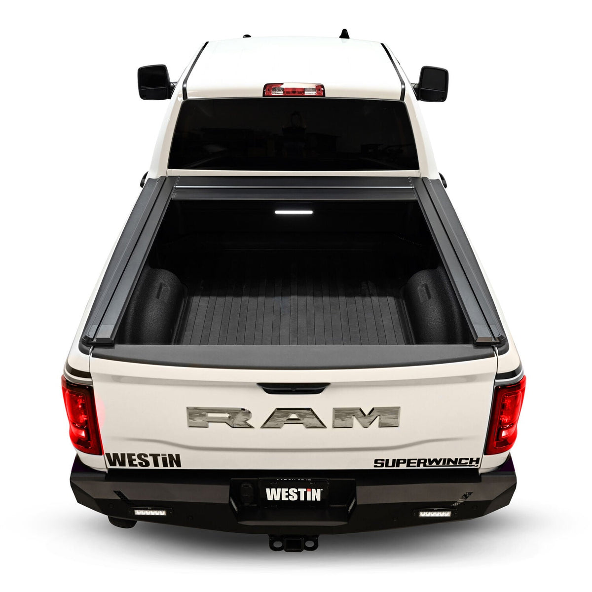 Ram 2500/3500 2019-2025, Westin Electric Retractable Tonneau Cover, 76.3in Bed, view 18