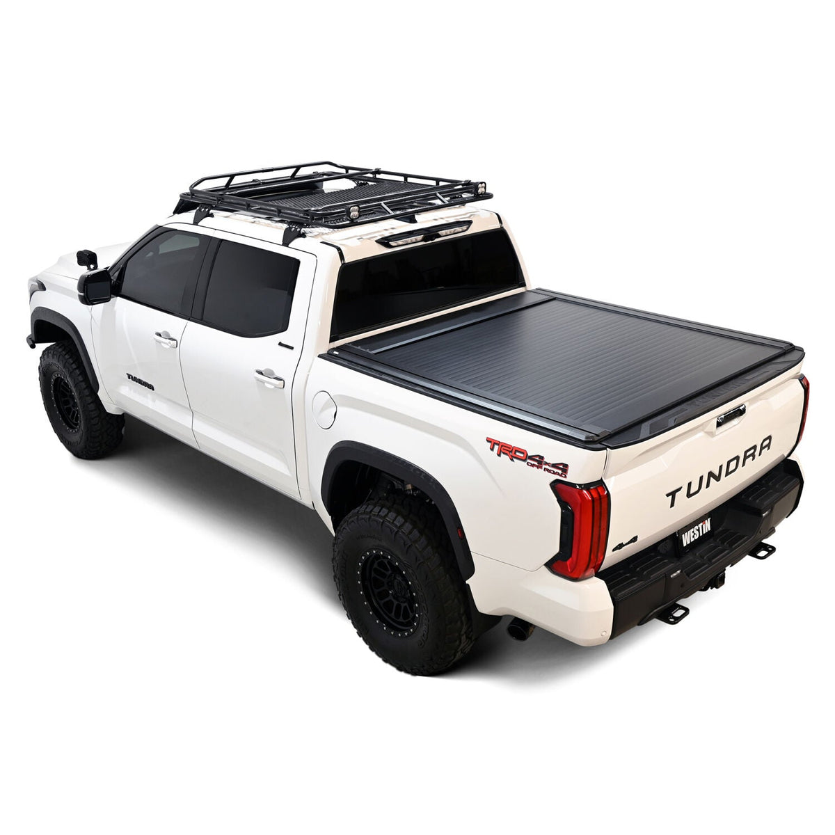 Toyota Tundra 3rd Gen 2022-2026, Westin Manual Retractable Tonneau Cover, 66.7in Bed, view 12