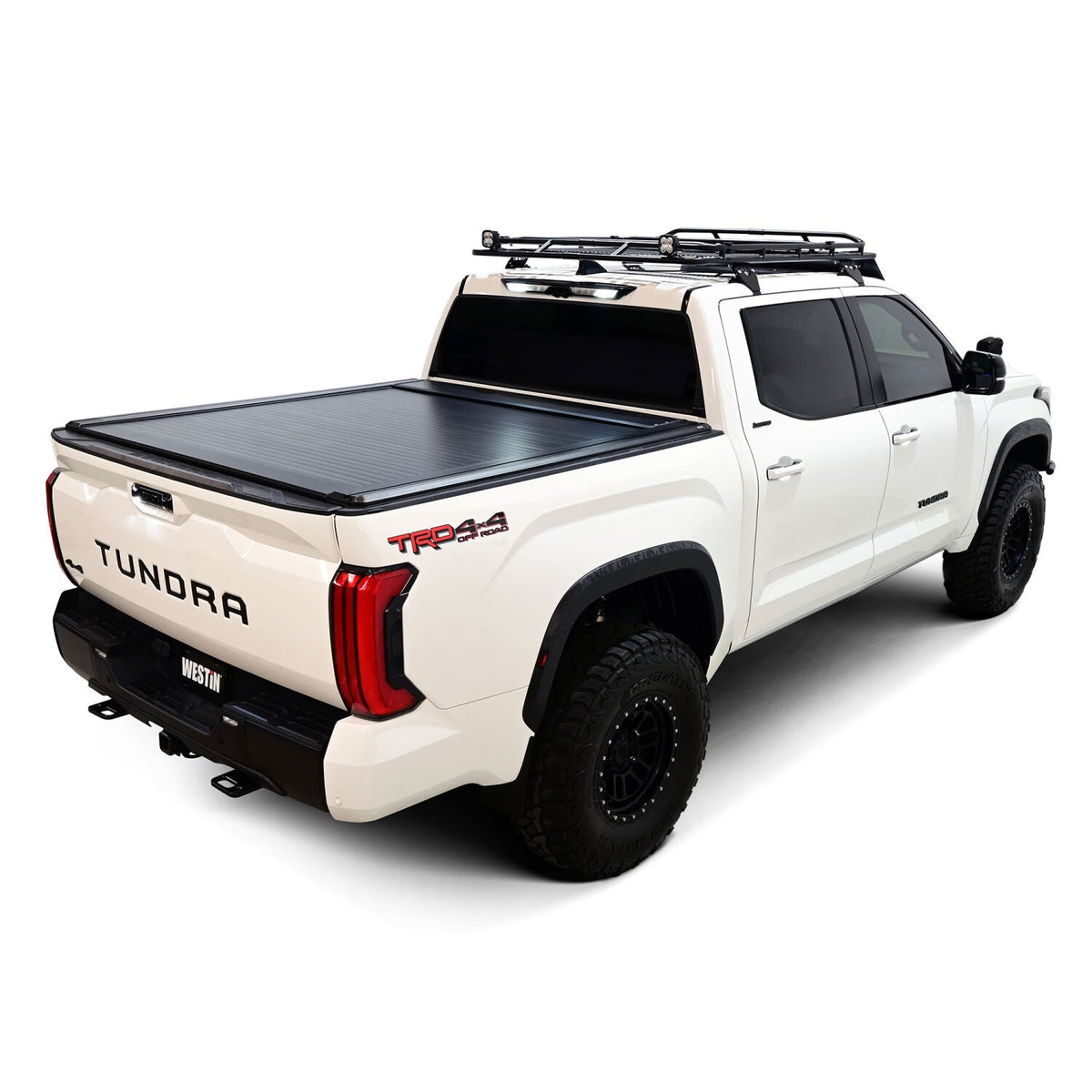 Toyota Tundra 3rd Gen 2022-2026, Westin Manual Retractable Tonneau Cover, 66.7in Bed, view 14
