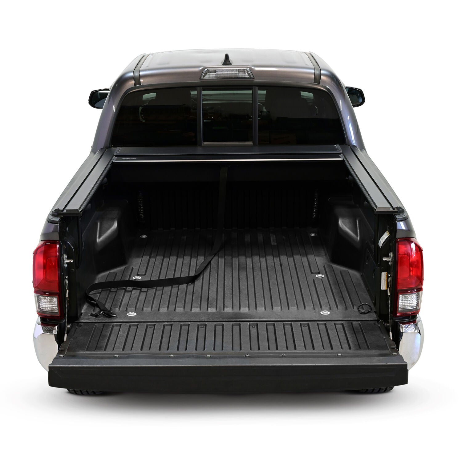 Toyota Tacoma 3rd Gen 2016-2023, Westin Manual Retractable Tonneau Cover, 60.5in Bed, Black, view 17