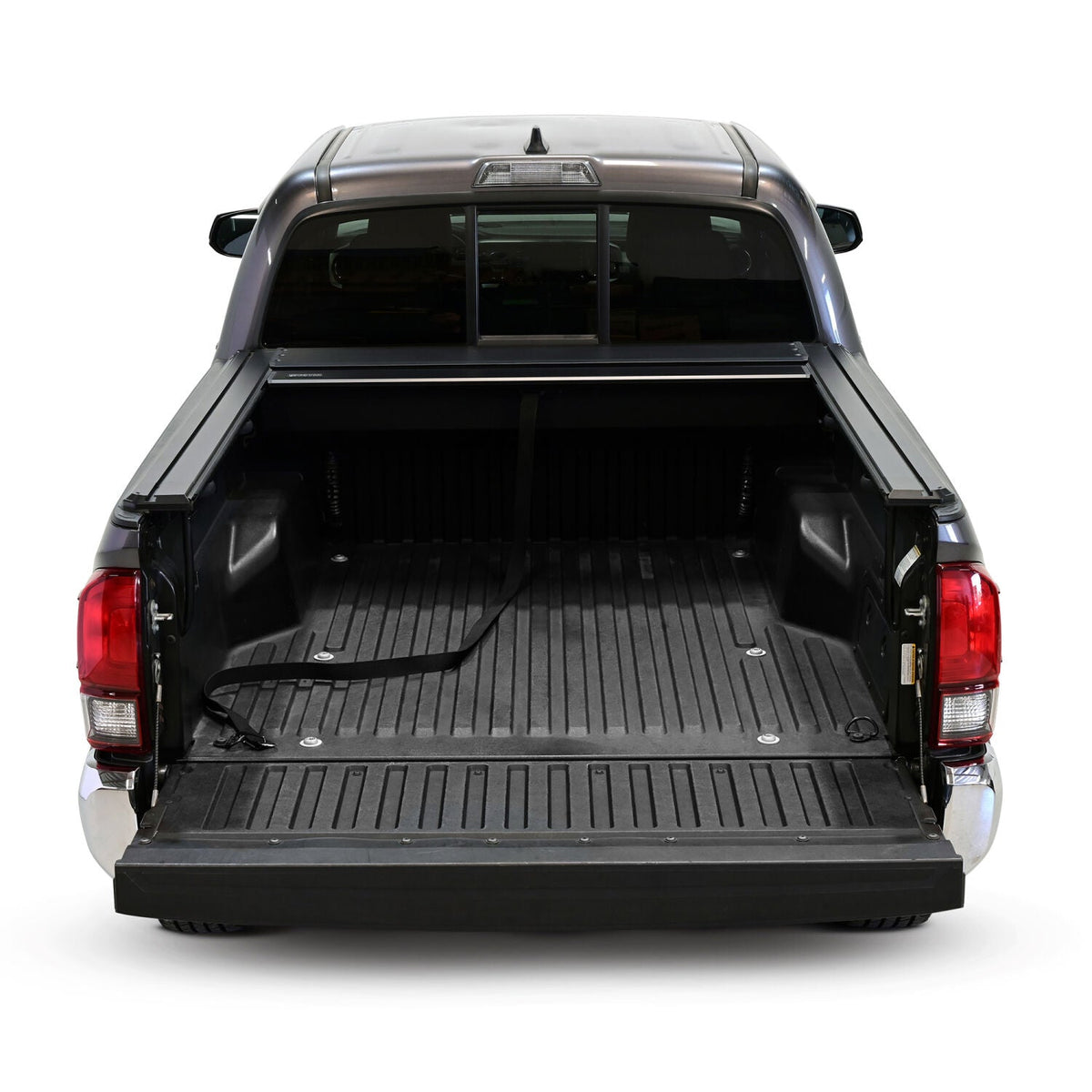 Toyota Tacoma 3rd Gen 2016-2023, Westin Manual Retractable Tonneau Cover, 60.5in Bed, Black, view 17